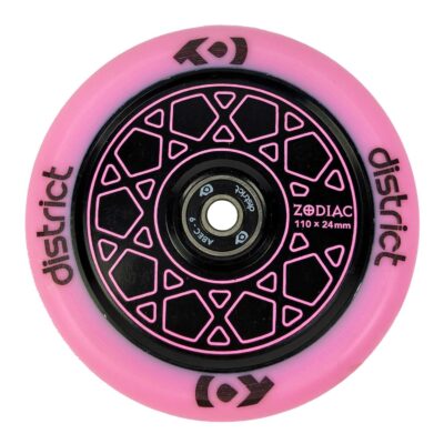 DISTRICT Ροδάκι Zodiac 110χιλ. - Ροζ/Μαύρο