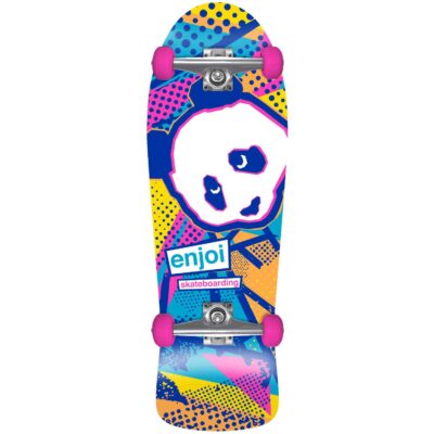 ENJOI 1985 Called Resin Premium Cruiser Complete Skateboard 30" - Multi Blue