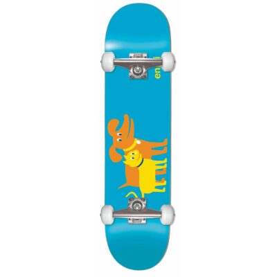 ENJOI Cat & Dog Yth FP Complete Skateboard 7" - Μπλε