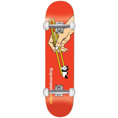ENJOI Chop Sticks Yth FP Complete Skateboard 7.375" - Κόκκινο