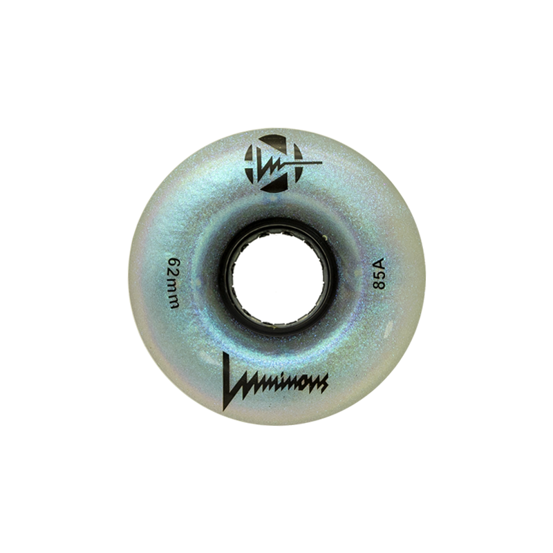 LUMINOUS 62χιλ./85A Ροδάκι Led - Μαύρο Πέρλα