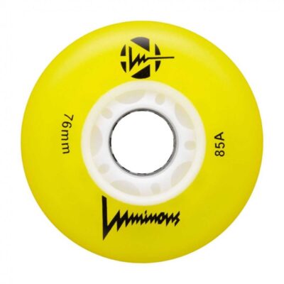 Luminous 76χιλ./85A Ροδάκια Led - Κίτρινο