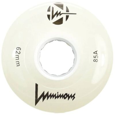 LUMINOUS Ροδάκια Led Quads 62χιλ./85A - Λευκό Glow