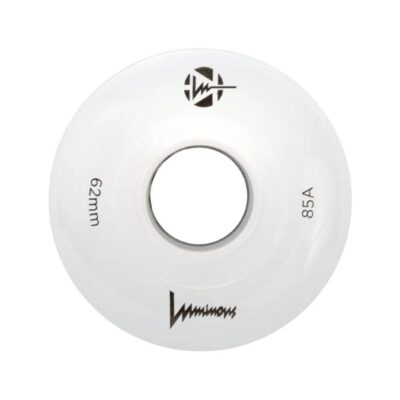 LUMINOUS Ροδάκια Led Quads White Slim Hub 62χιλ./85A - Λευκό
