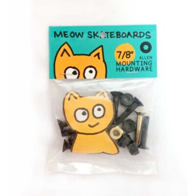 MEOW allen βίδες & παξιμάδια 7/8" - Μαύρο