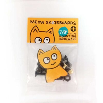 MEOW philip βίδες & παξιμάδια 7/8" - Μαύρο
