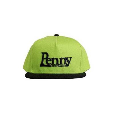 PENNY SKATEBOARDS Snapback Cap, Green/Black