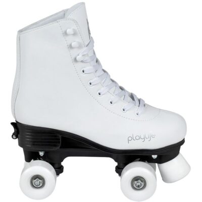 PLAYLIFE Classic White Adj. Αυξομειούμενα Πατίνια - Λευκό