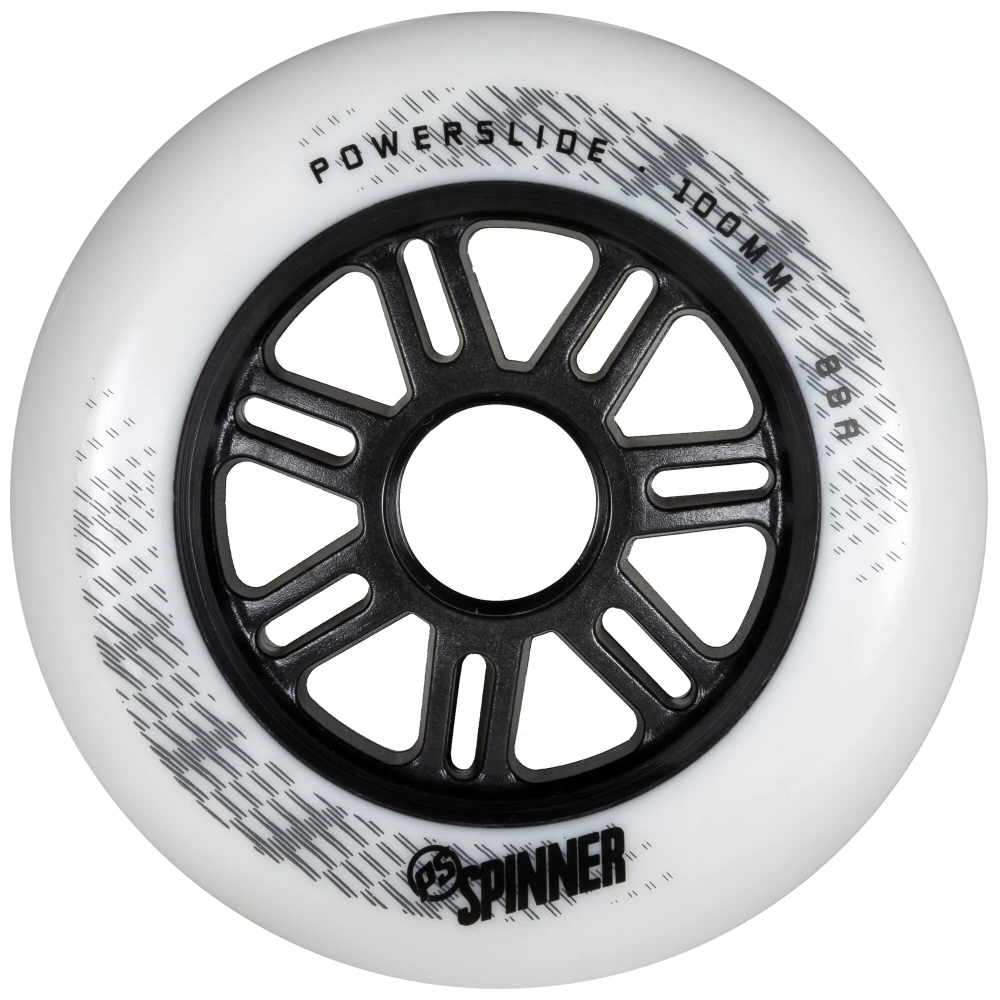 POWERSLIDE 100χιλ./88Α Spinner Ροδάκια - Λευκό