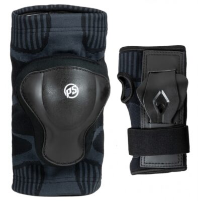 POWERSLIDE Onesie Men Dual Set Προστατευτικά ενηλίκων - Μαύρο/Γκρι