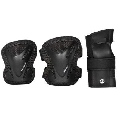 POWERSLIDE Βasic Adult Set Προστατευτικά - Μαύρο