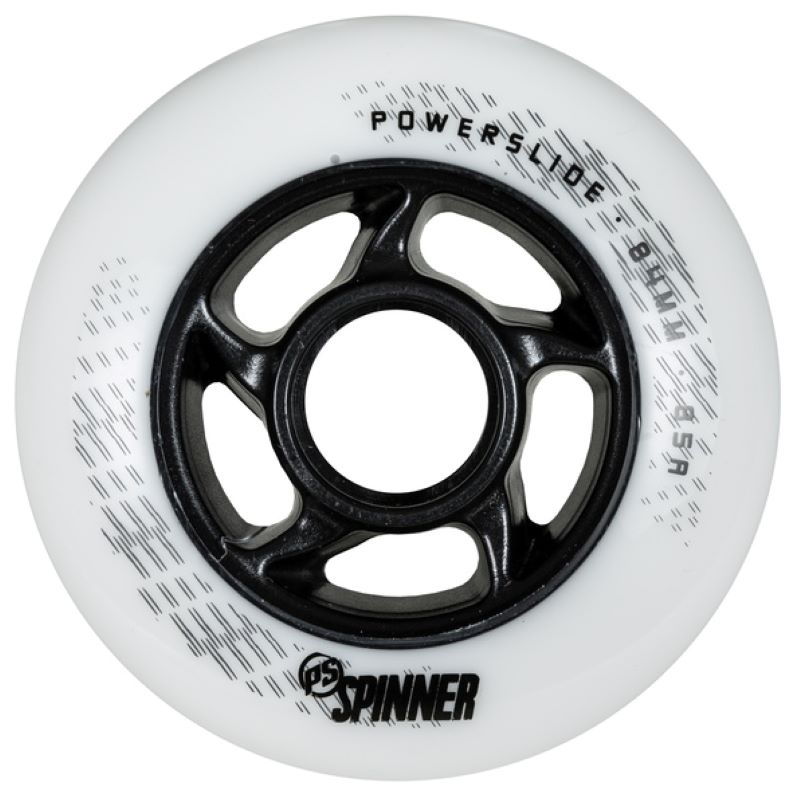 POWERSLIDE Spinner 84χιλ./85Α Ροδάκια - Λευκό