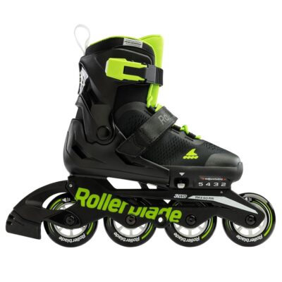 ROLLERBLADE Microblade Αυξομειούμενα Πατίνια - Black/Green