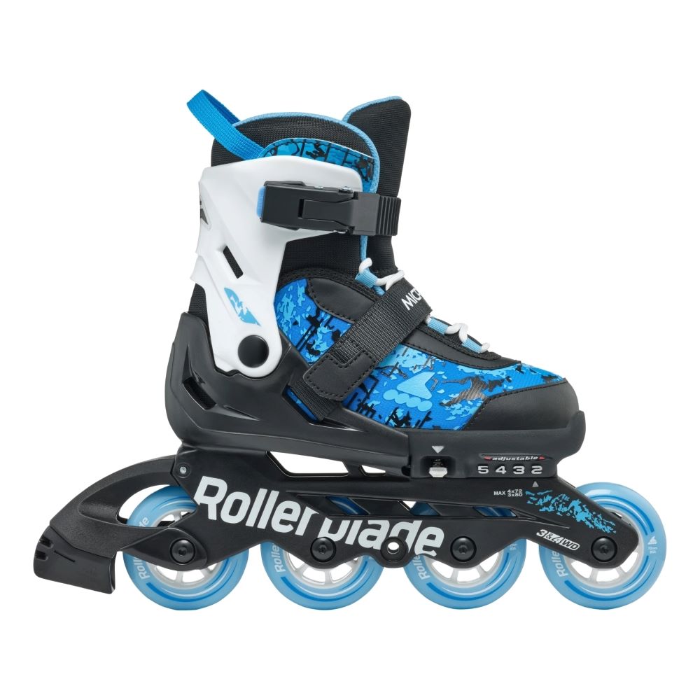 ROLLERBLADE Microblade SL Πατίνια - Μαύρο/Γαλάζιο