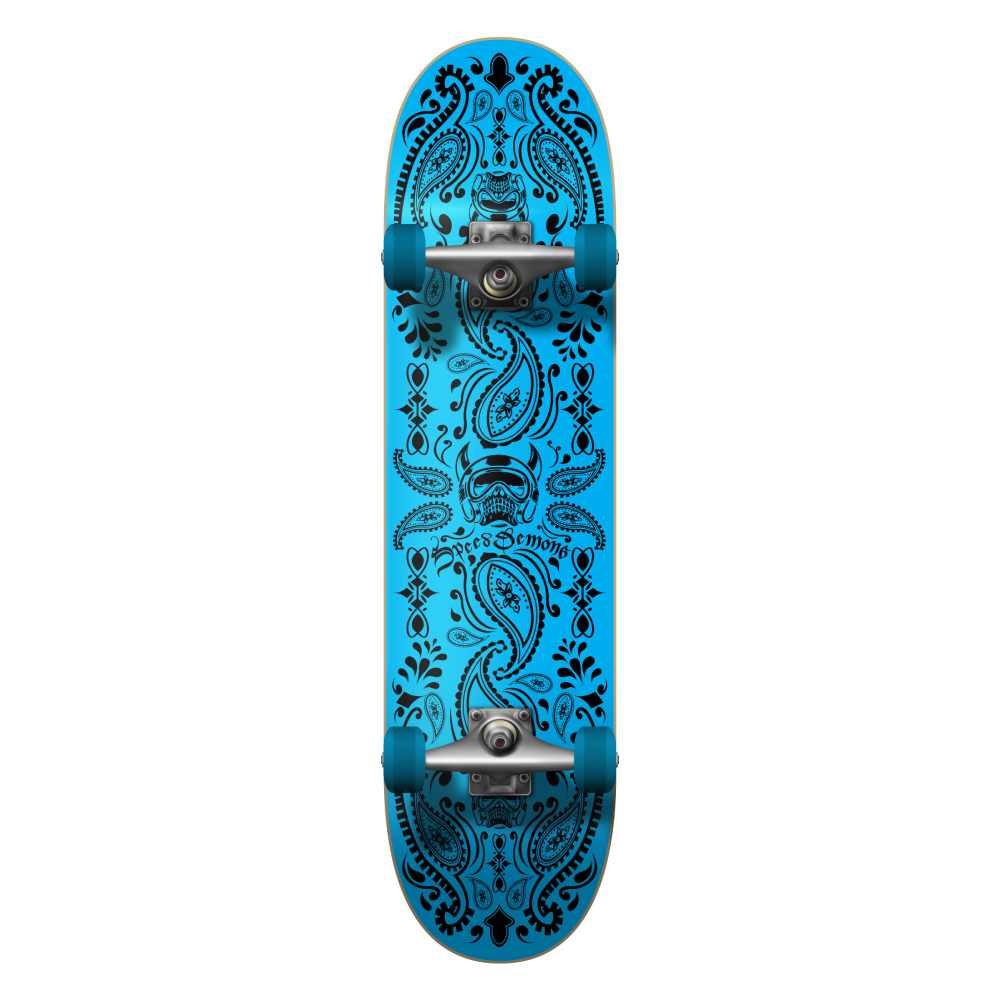 SPEED DEMONS Bandana Complete Τροχοσανίδα 8.5" - Mπλε/Μαύρο