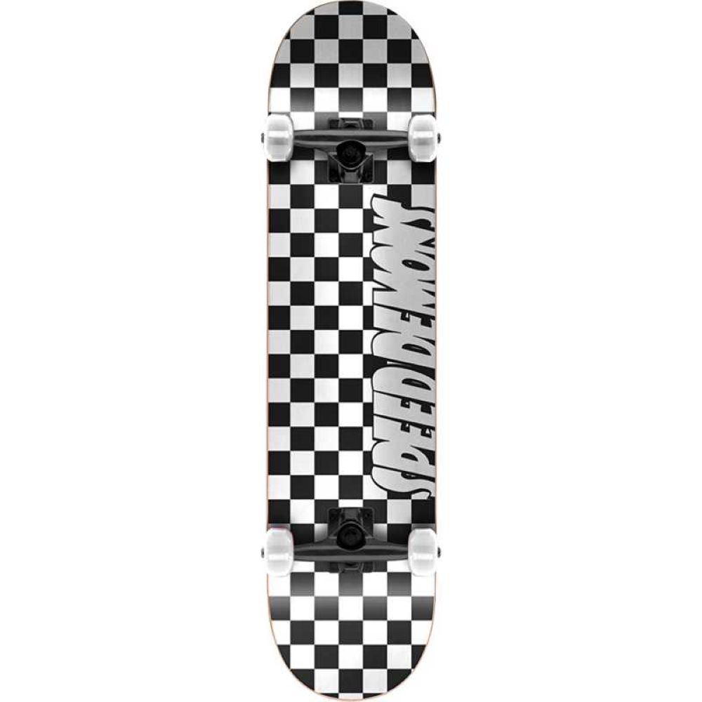 SPEED DEMONS checkers complete τροχοσανίδα 7.25" - Μαύρο/Λευκό