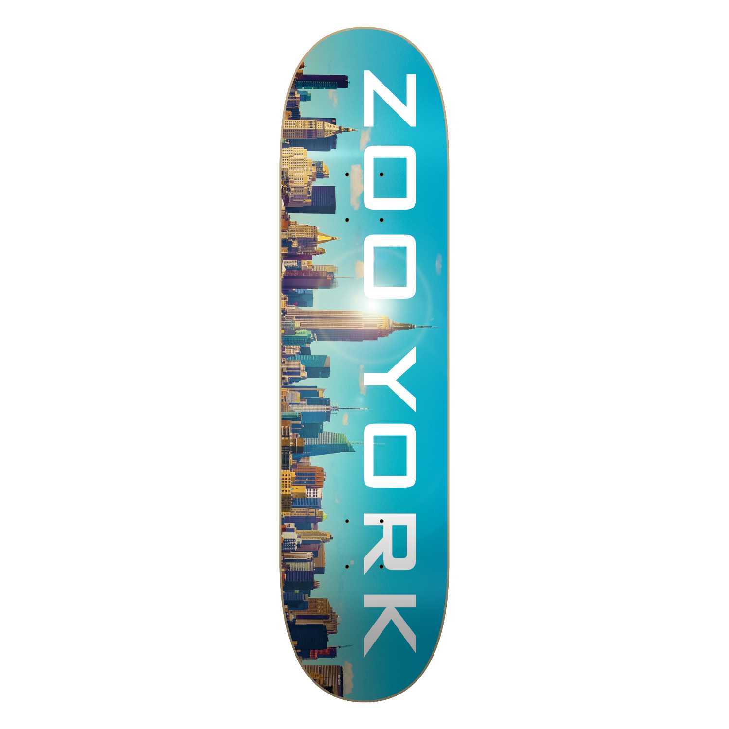 ZOO YORK Big City Flare Σανίδα 8" - Πολύχρωμο
