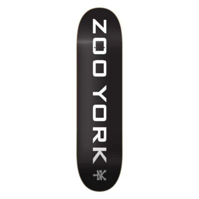 ZOO YORK OG 95 Logo Block Σανίδα 8" - Μαύρο/Λευκό/Γκρι