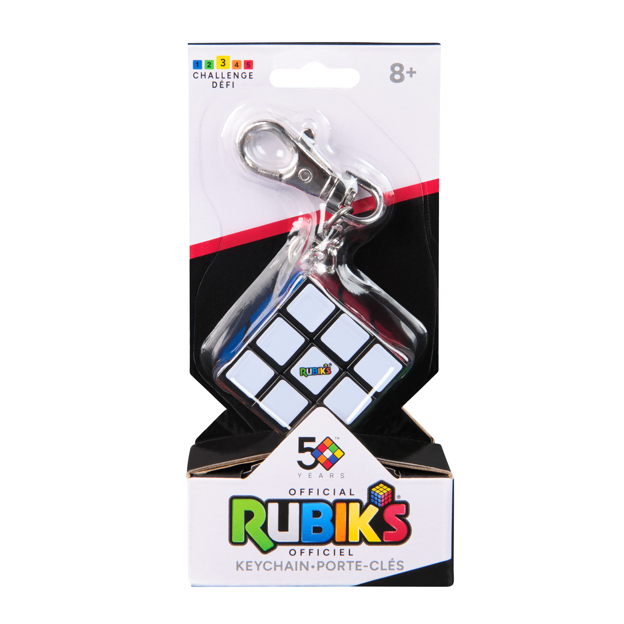 Rubik πολύχρωμος rubiks 3x3 μπρελόκ - Image 2