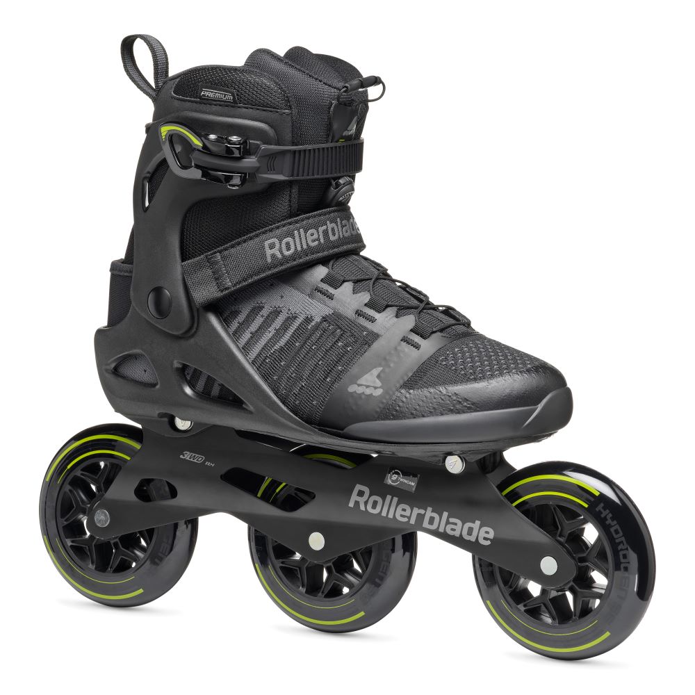 ROLLERBLADE Macroblade 110 3WD Πατίνια - Μαύρο/Lime - Image 2