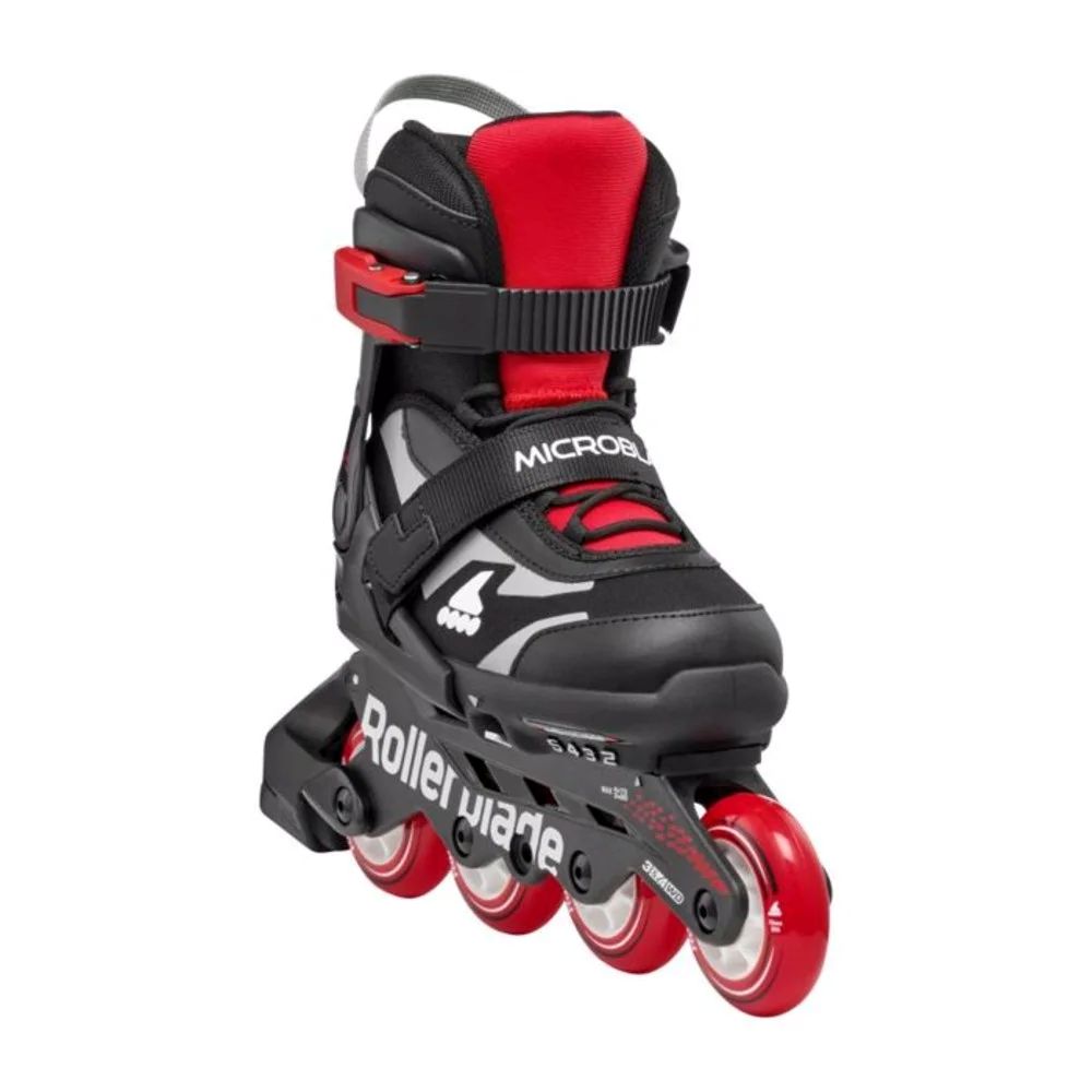 ROLLERBLADE Microblade SL Πατίνια - Μαύρο/Κόκκινο - Image 2