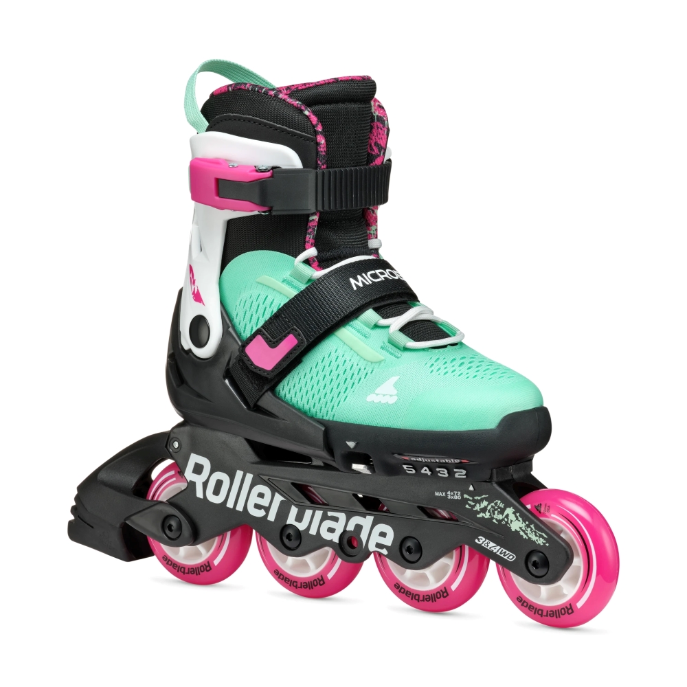 ROLLERBLADE Microblade XT Πατίνια - Μαύρο/Πράσινο - Image 2