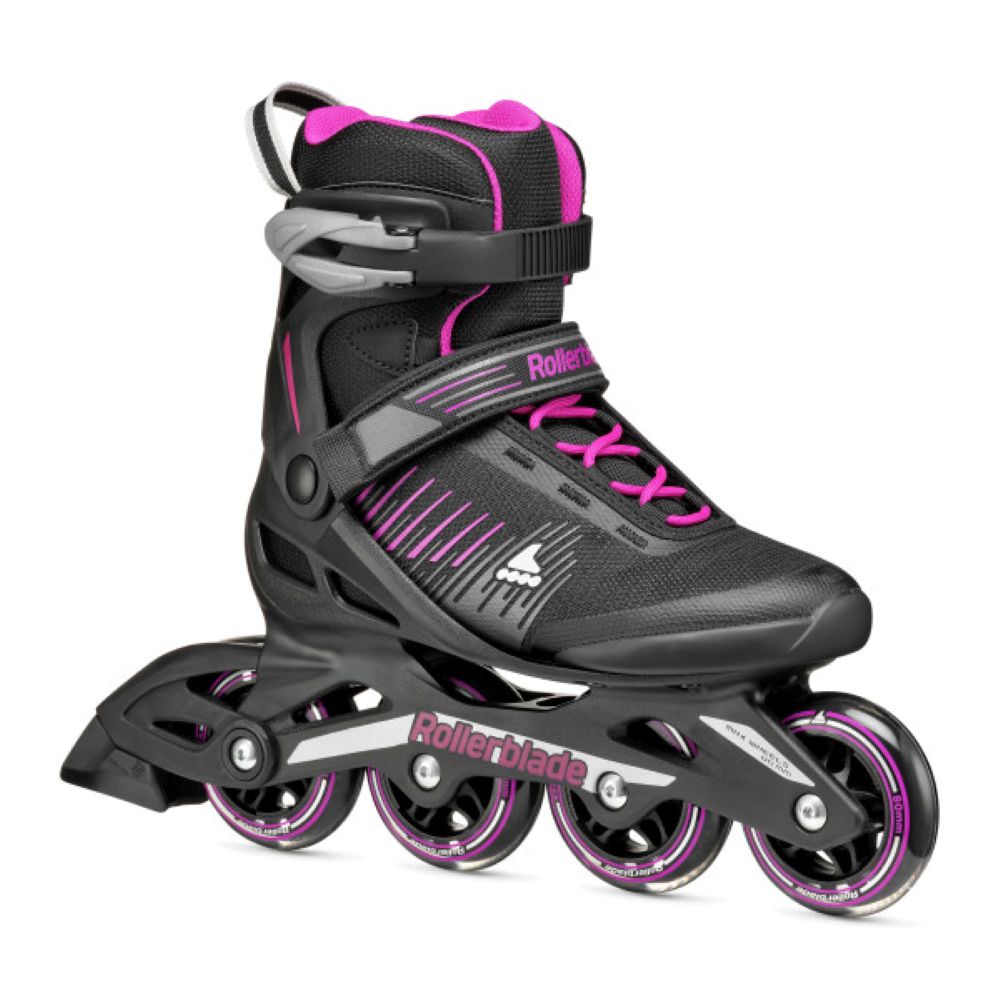 ROLLERBLADE Zetrablade W Πατίνια - Μαύρο/Cyclamen Ροζ - Image 2