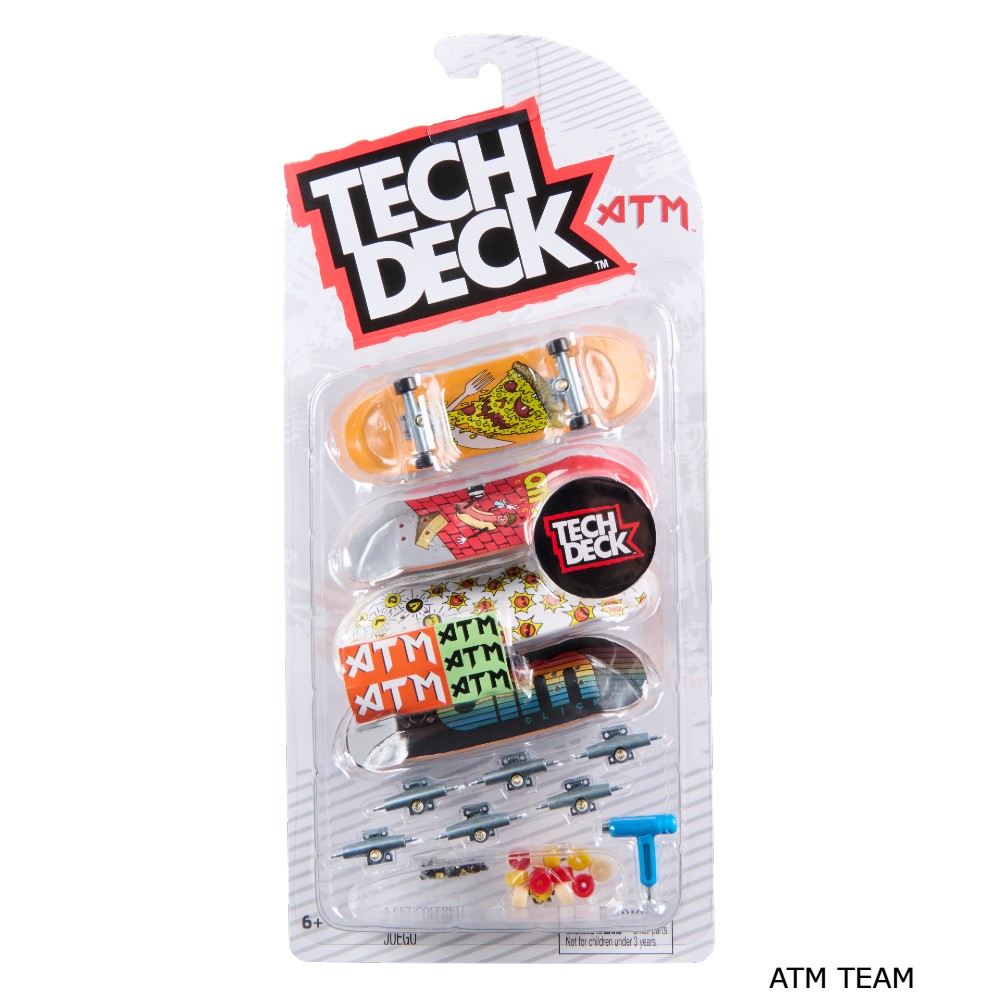 TECH DECK Fingerboard - Σανιδάκι δαχτύλου 4 τεμαχίων - Image 2