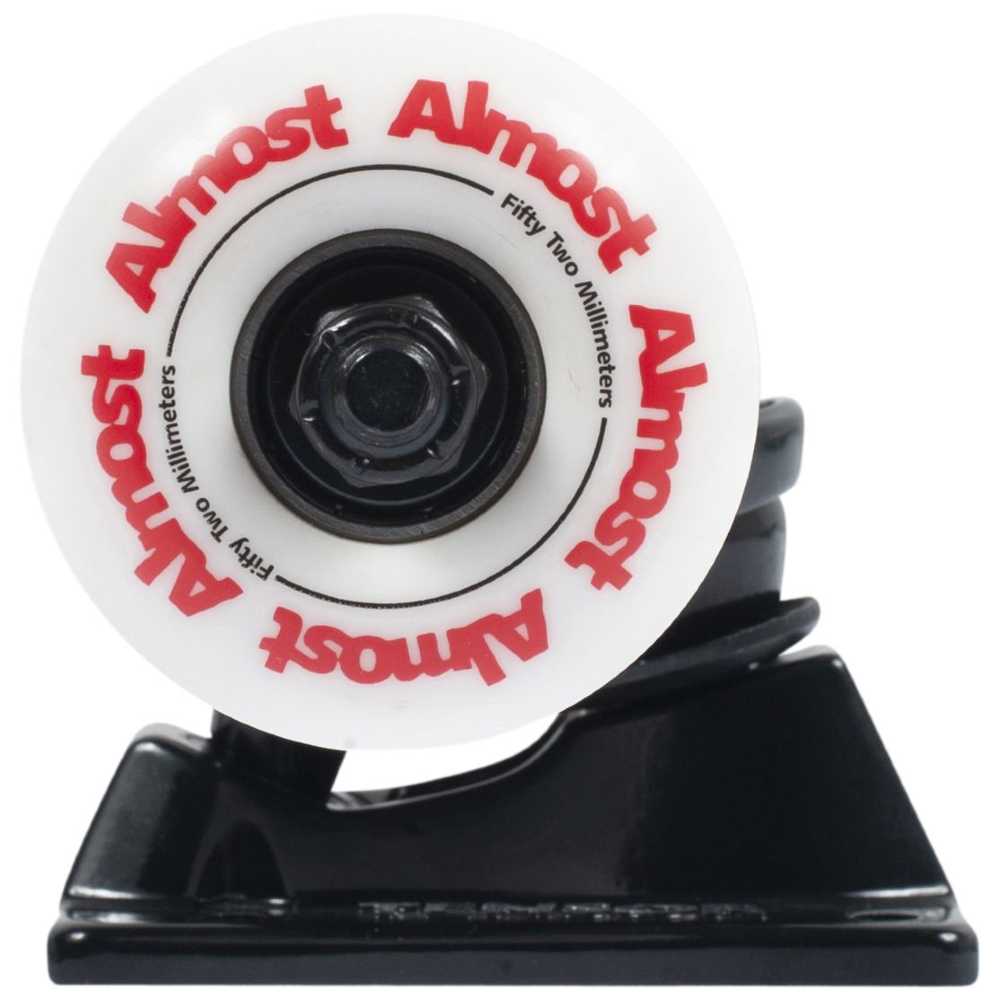 Tensor Trucks with wheels Almost, 5.25", Black - Image 2