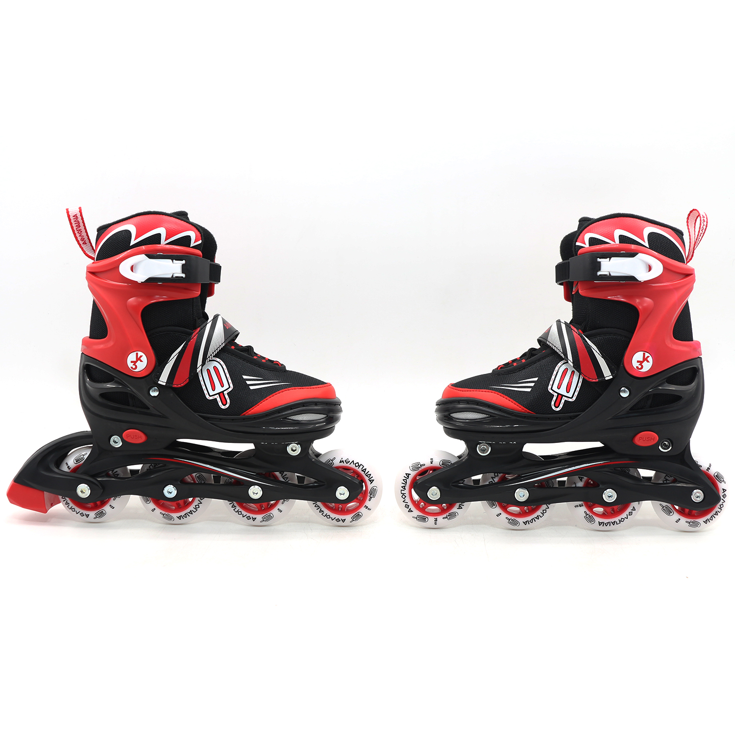 ΑΘΛΟΠΑΙΔΙΑ Αυξομειούμενα Inline/Roller Skates/Παγοπέδιλα, 3 σε 1, για Αγόρια - Image 11
