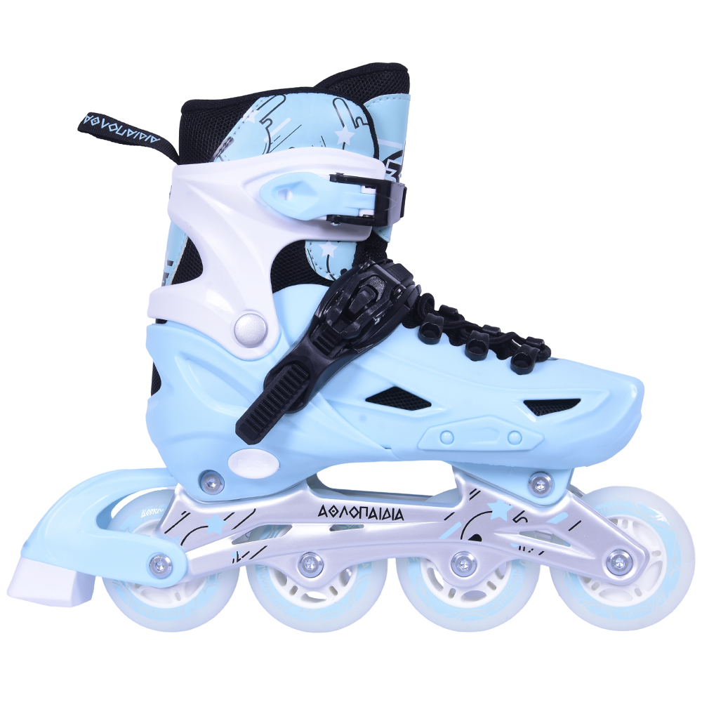 ΑΘΛΟΠΑΙΔΙΑ 10306 Αυξομειούμενα Πατίνια/Roller Skates 2 σε 1 - Μέντα - Image 3
