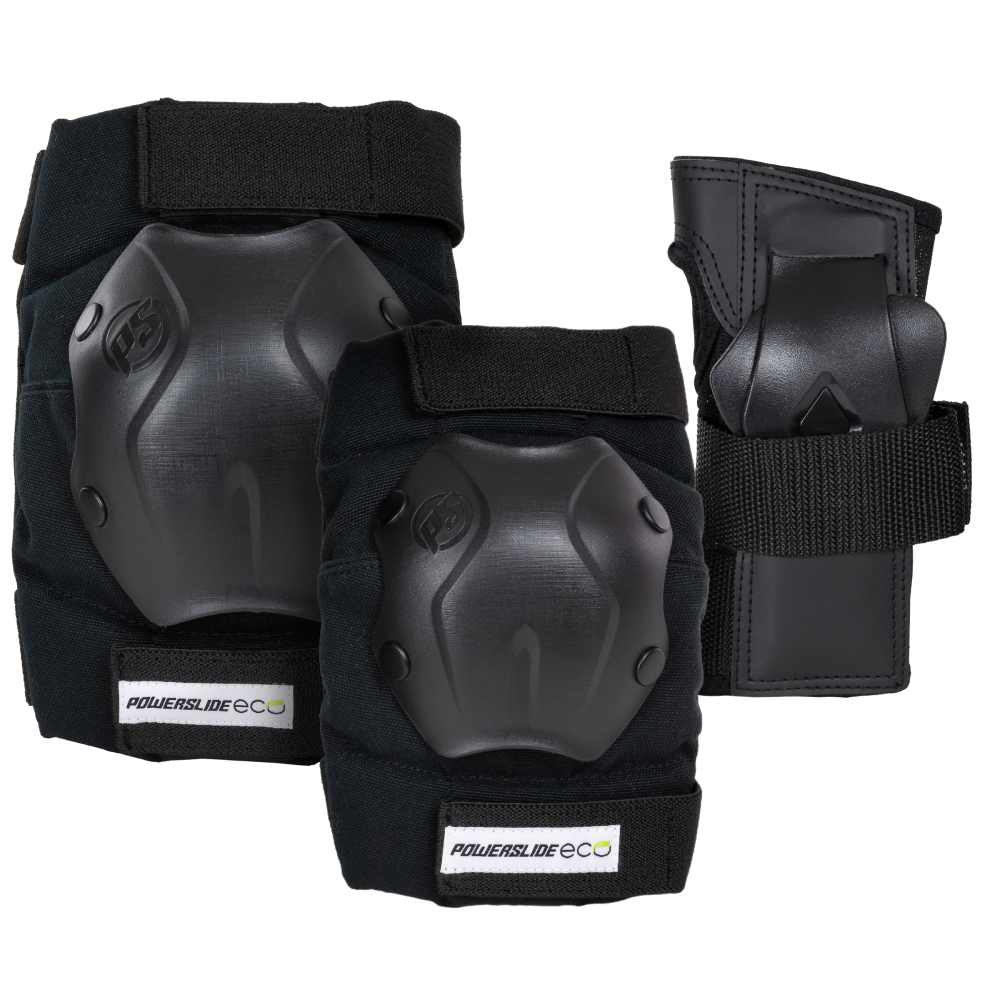 POWERSLIDE Standard Eco Set Σειρά Προστατευτικά - Μαύρο - Image 3