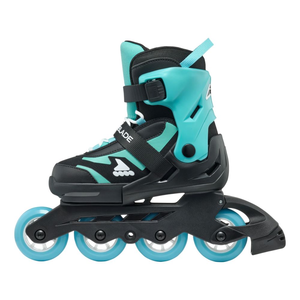 ROLLERBLADE Microblade Αυξομειούμενα Πατίνια - Μαύρο/Γαλάζιο - Image 3