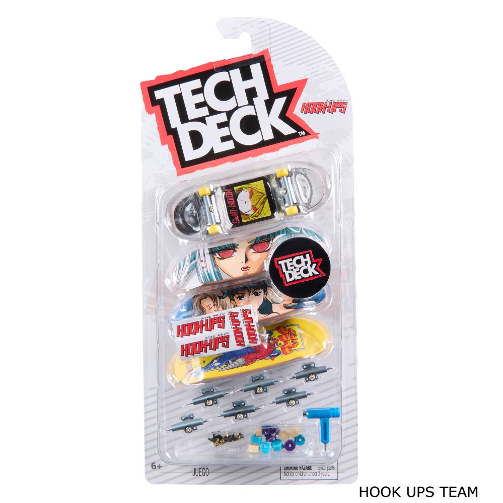 TECH DECK Fingerboard - Σανιδάκι δαχτύλου 4 τεμαχίων - Image 3