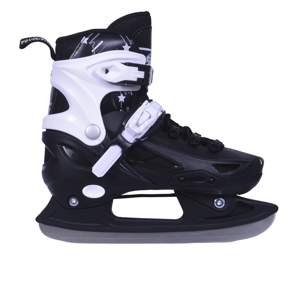 3K Αυξομειούμενα Πατίνια/Roller Skates/Παγοπέδιλα 3 σε 1 - Μαύρο - Image 4