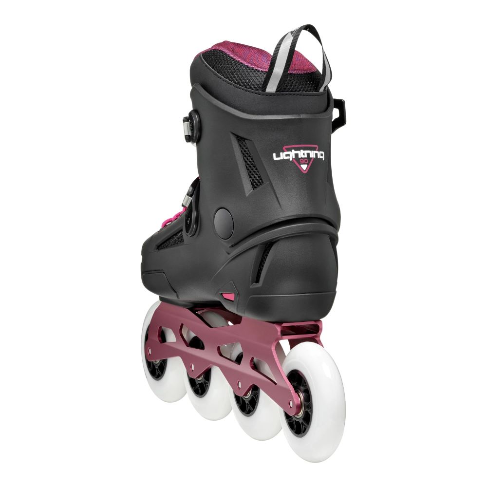 ROLLERBLADE Lightning 90 W Πατίνια - Μαύρο/Σανγκρία - Image 4