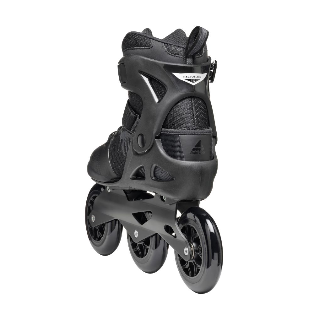 ROLLERBLADE Macroblade 110 3WD Πατίνια - Μαύρο/Lime - Image 4