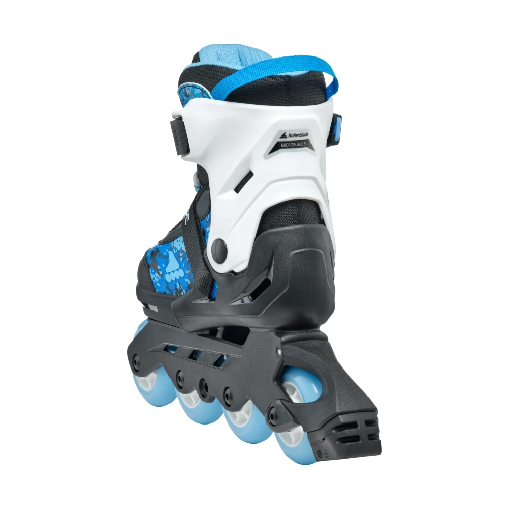 ROLLERBLADE Microblade SL Πατίνια - Μαύρο/Γαλάζιο - Image 4