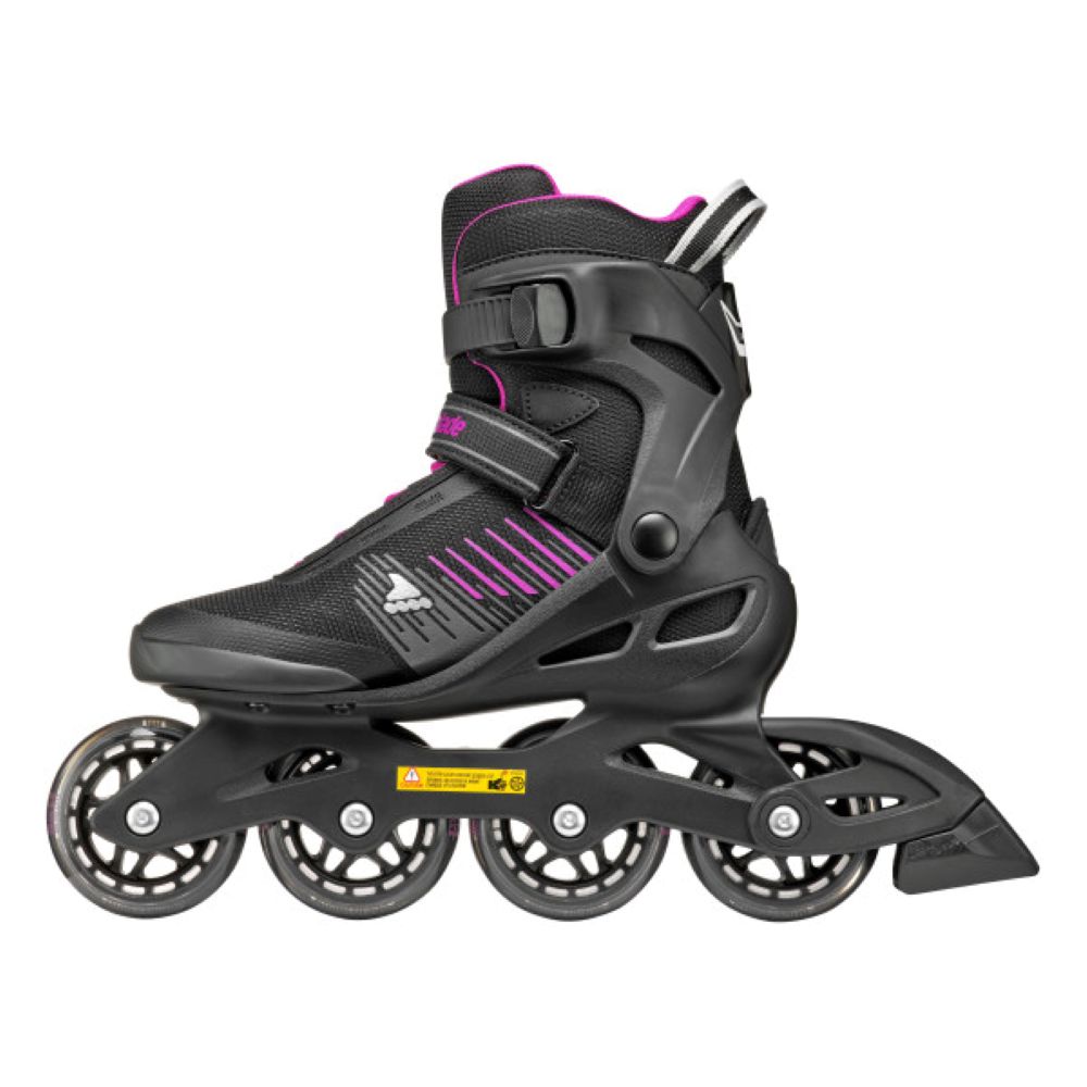 ROLLERBLADE Zetrablade W Πατίνια - Μαύρο/Cyclamen Ροζ - Image 4