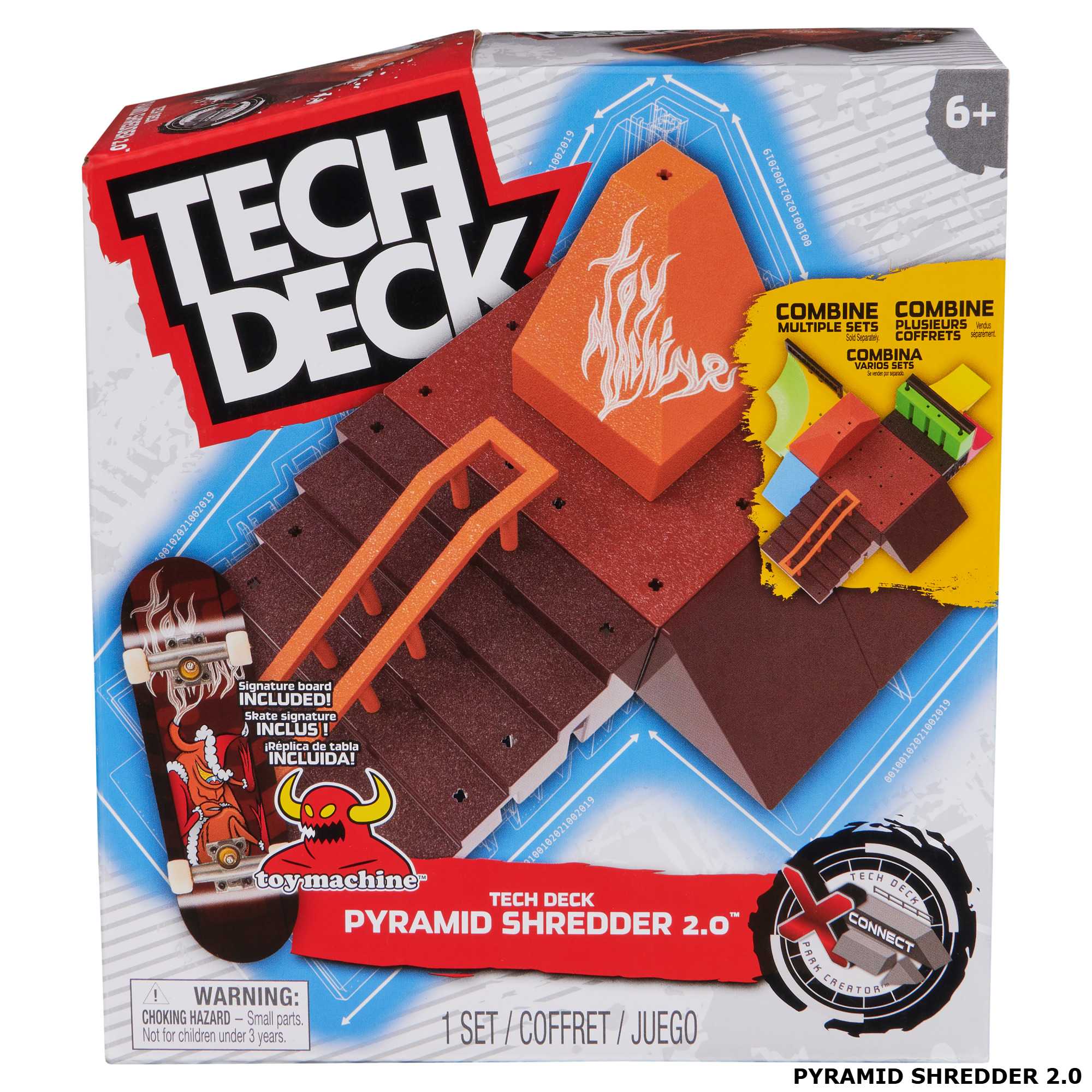 Tech Deck X-Connect Park Creator - 1 Μινιατούρα Τροχοσανίδα και 1 Ράμπα - Image 4