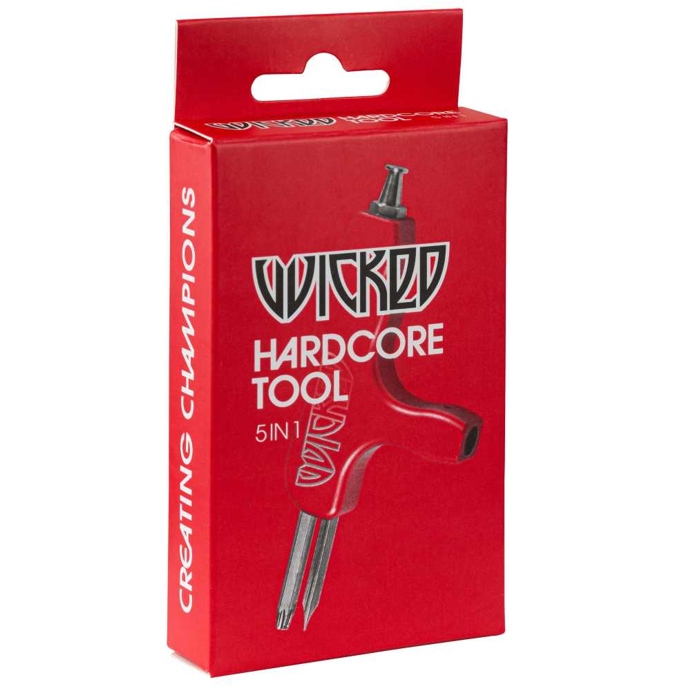 WICKED Hardcore εργαλείο 4χιλ. Hex & Torx T-25 - Κόκκινο - Image 4
