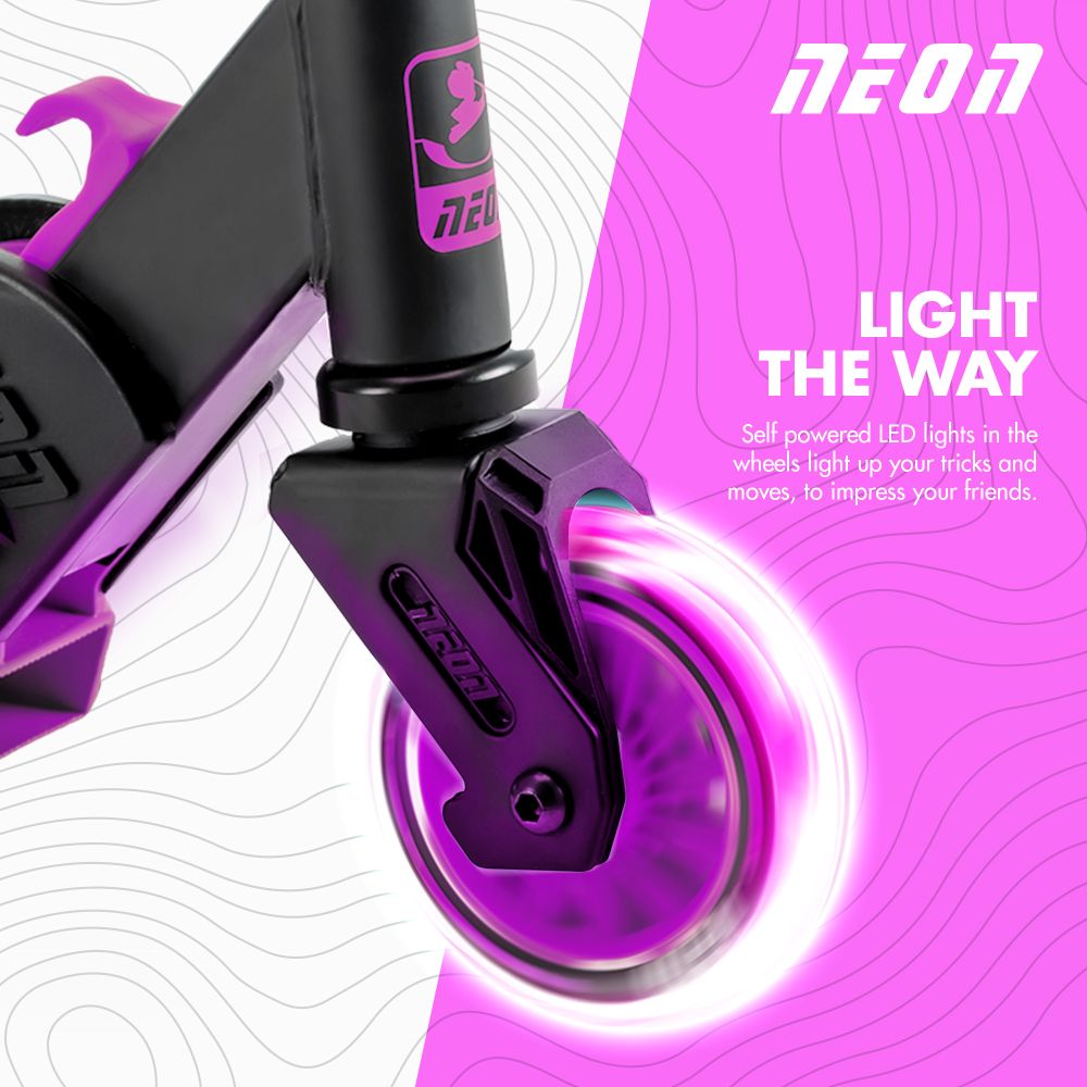 YVOLUTION Neon Vector 2020 Πατίνι - Ροζ - Image 4