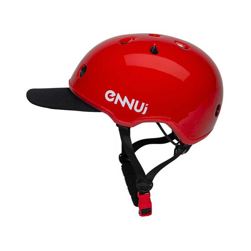 ENNUI Elite Red Κράνος Με Αφαιρούμενο Peak - Κόκκινο - Image 5