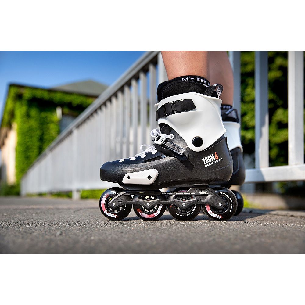 POWERSLIDE Zoom Pro Black 80 Πατίνια - Μαύρο - Image 5