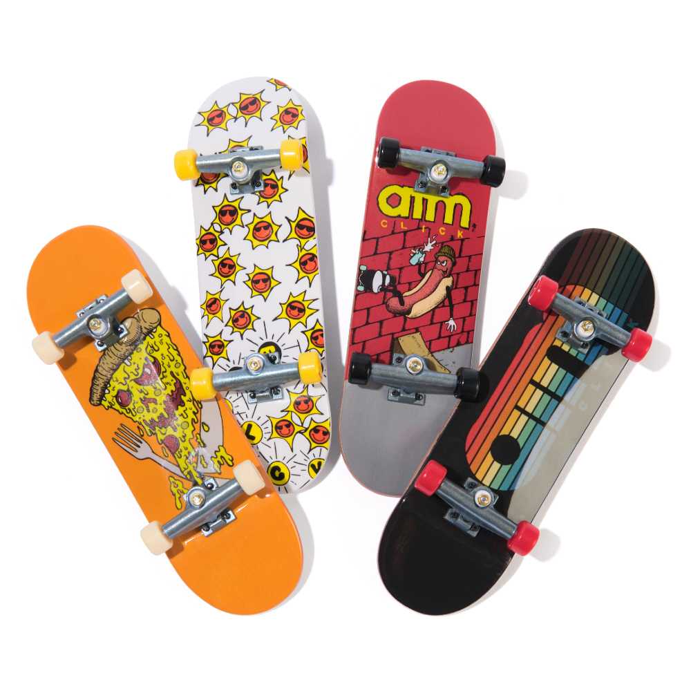 TECH DECK Fingerboard - Σανιδάκι δαχτύλου 4 τεμαχίων - Image 5