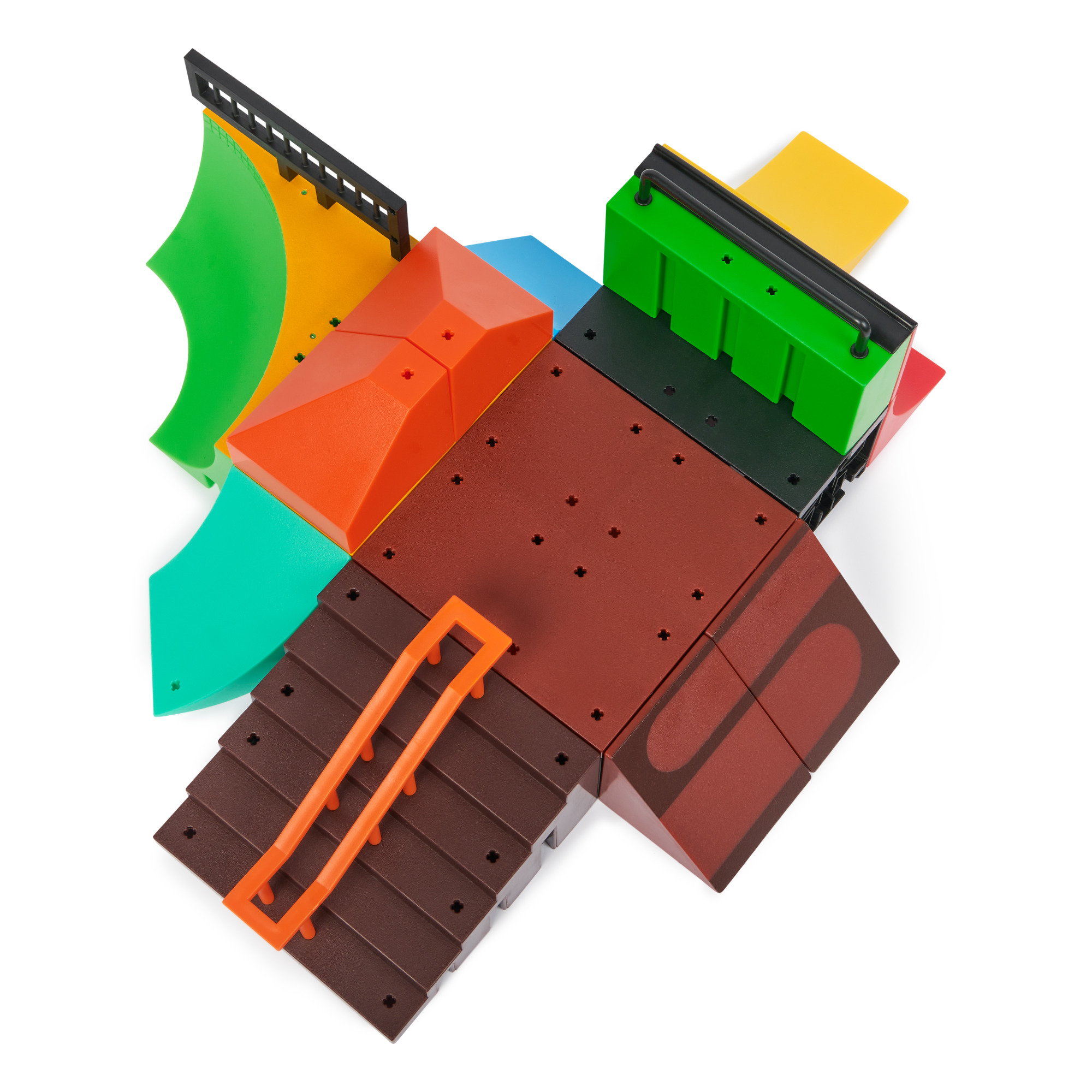 Tech Deck X-Connect Park Creator - 1 Μινιατούρα Τροχοσανίδα και 1 Ράμπα - Image 5