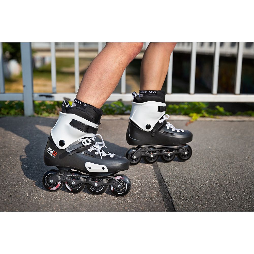 POWERSLIDE Zoom Pro Black 80 Πατίνια - Μαύρο - Image 6