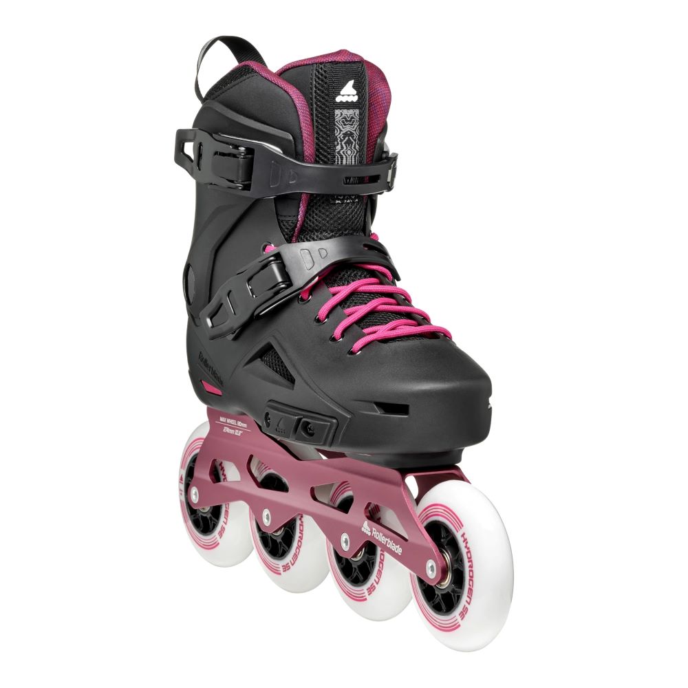 ROLLERBLADE Lightning 90 W Πατίνια - Μαύρο/Σανγκρία - Image 6