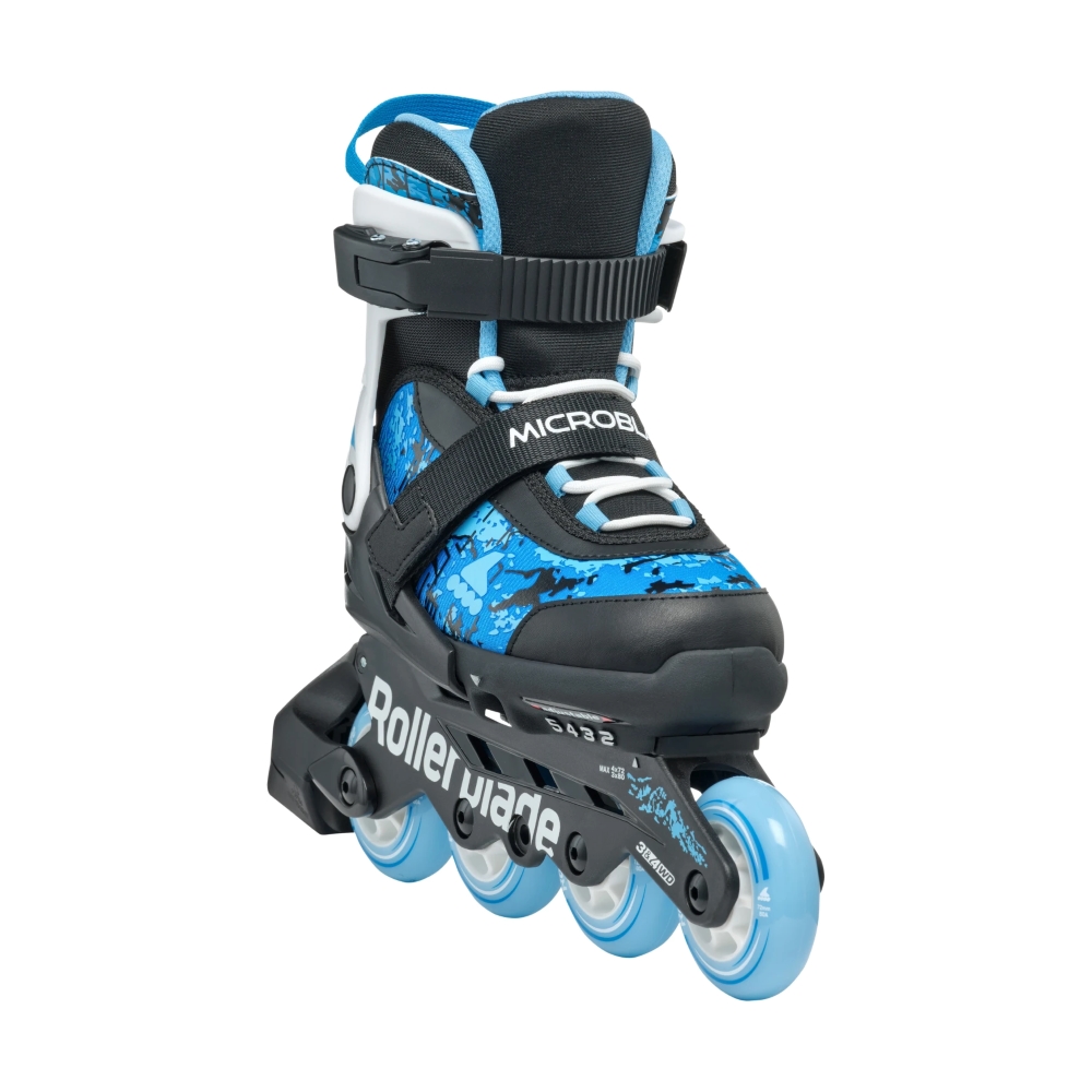 ROLLERBLADE Microblade SL Πατίνια - Μαύρο/Γαλάζιο - Image 6
