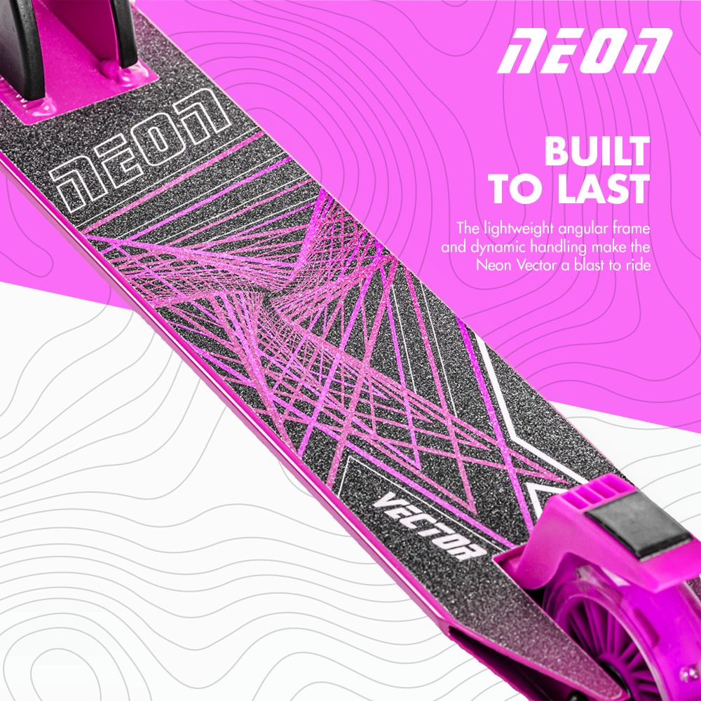 YVOLUTION Neon Vector 2020 Πατίνι - Ροζ - Image 6